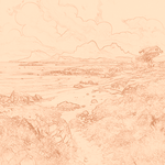 Sepia sketch