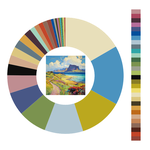 Colour wheel / palette