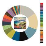 Colour wheel / palette