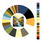 Colour wheel / palette