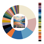 Colour wheel / palette