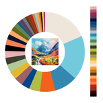 Colour wheel / palette