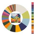 Colour wheel / palette