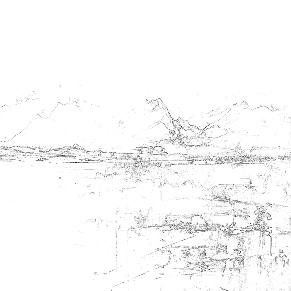 Sketch with grid