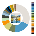 Colour wheel / palette