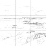 Sketch with grid