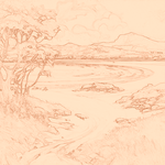 Sepia sketch