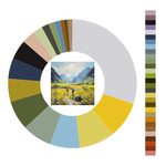 Colour wheel / palette