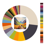 Colour wheel / palette