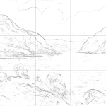 Sketch with grid
