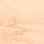 Sepia sketch