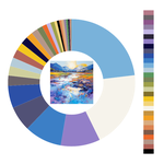 Colour wheel / palette