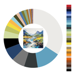 Colour wheel / palette