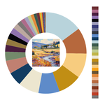 Colour wheel / palette