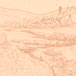 Sepia sketch