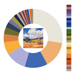 Colour wheel / palette