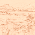 Sepia sketch