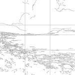 Line drawing with grid