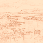 Sepia sketch