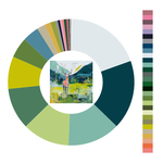 Colour wheel / palette