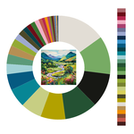 Colour wheel / palette