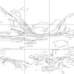 Line drawing with grid