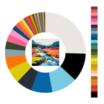 Colour wheel / palette