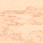 Sepia sketch