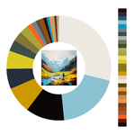 Colour wheel / palette