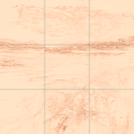 Sepia sketch with grid