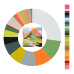 Colour wheel / palette