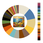 Colour wheel / palette