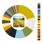 Colour wheel / palette