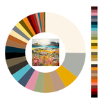 Colour wheel / palette