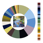 Colour wheel / palette