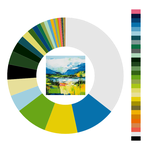 Colour wheel / palette