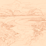 Sepia sketch