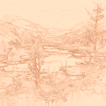 Sepia sketch