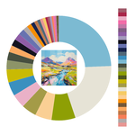 Colour wheel / palette