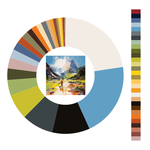 Colour wheel / palette