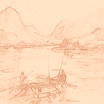 Sepia sketch