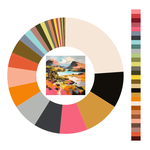 Colour wheel / palette