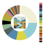 Colour wheel / palette