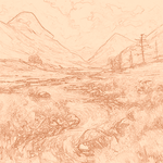 Sepia sketch