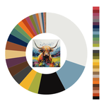 Colour wheel / palette