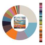 Colour wheel / palette