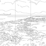 Line drawing with grid