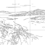 Line drawing with grid