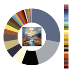 Colour wheel / palette