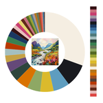 Colour wheel / palette